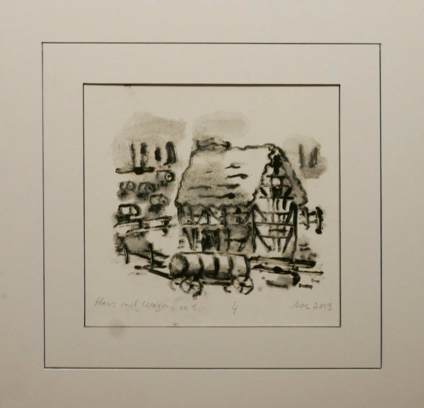 House with Wagon 1, 4