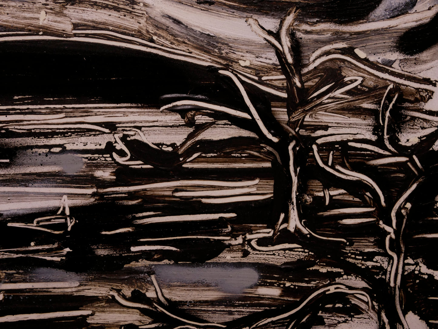 Sur l'Oder, la nuit vient / An der Oder ; la nuit tombée