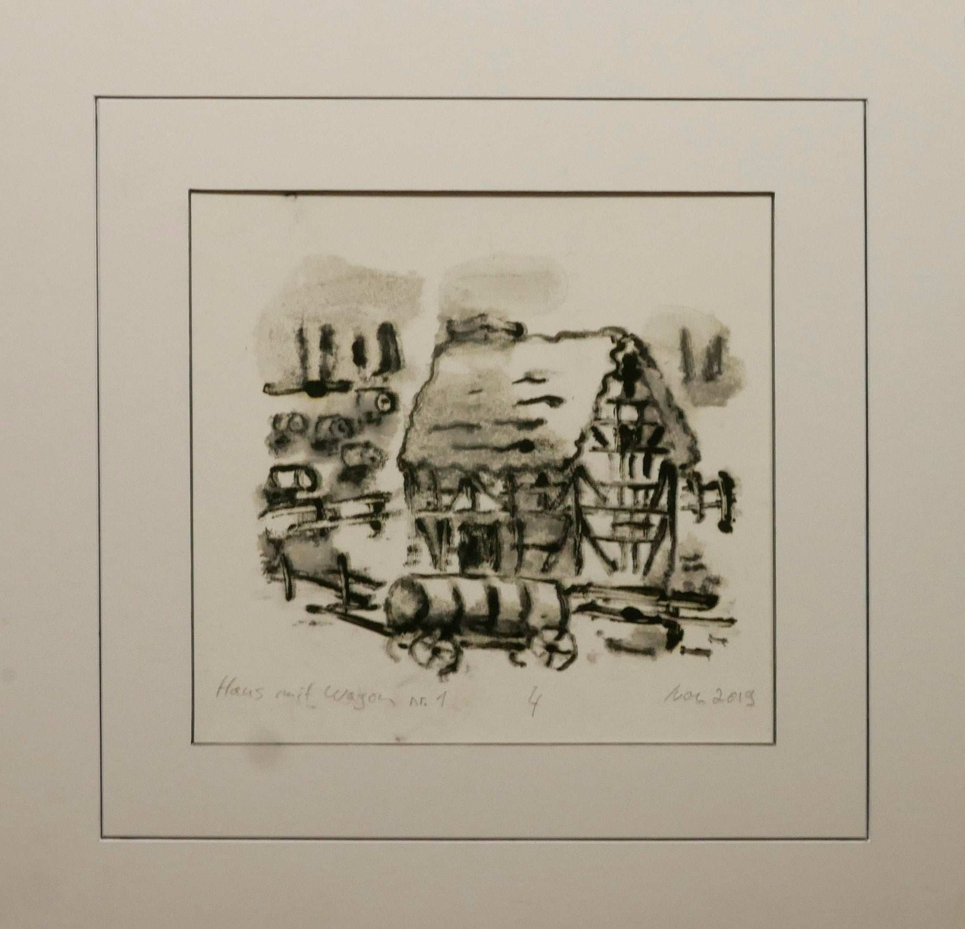 House with Wagon 1, 4