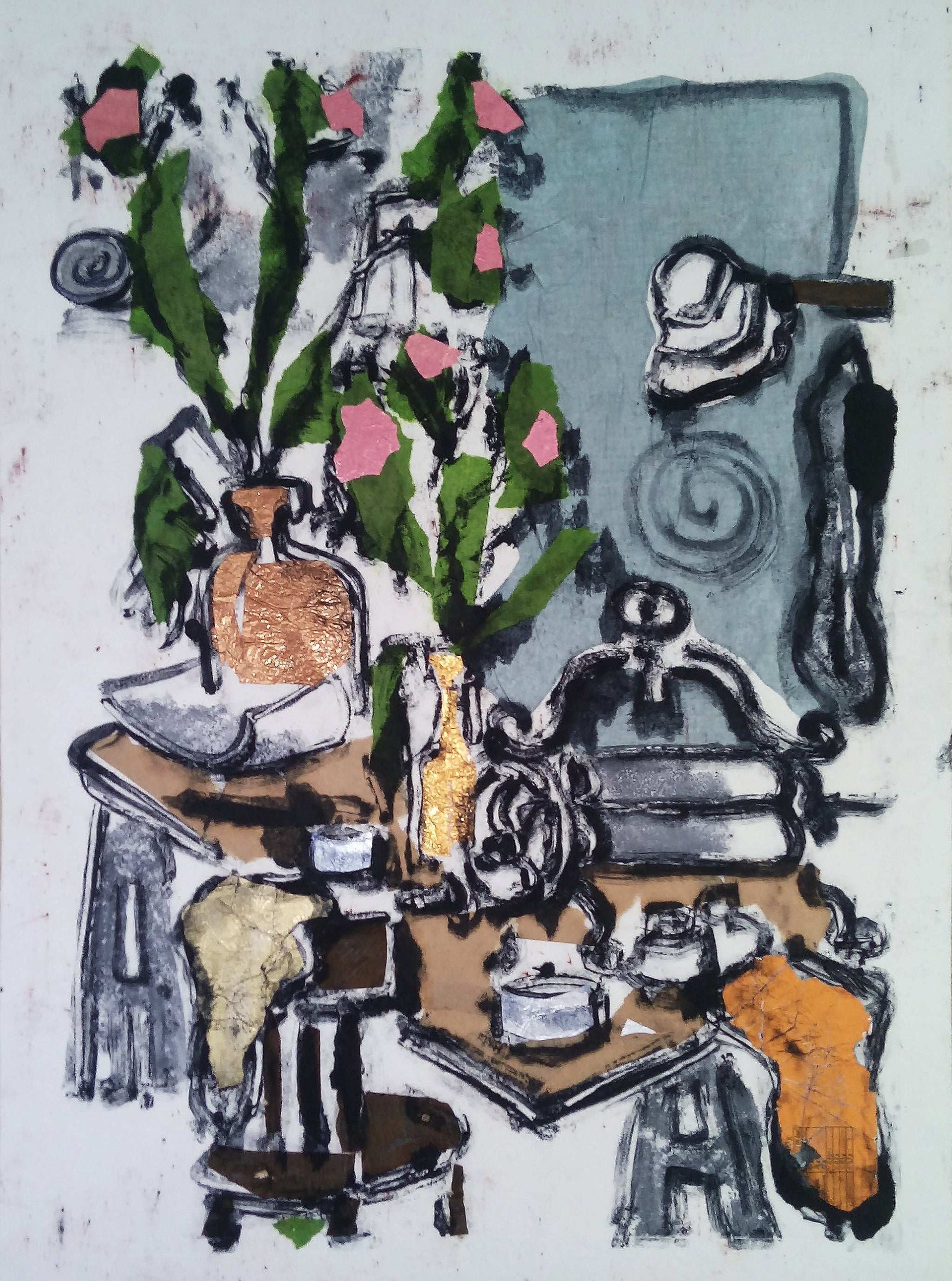 Studio Workdesk with Laundry Press 4/5