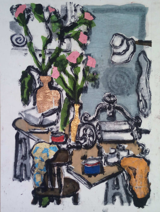 Studio Workdesk with Laundry Press 5/5